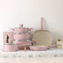 Load image into Gallery viewer, Pink Pot Set for a Queen
