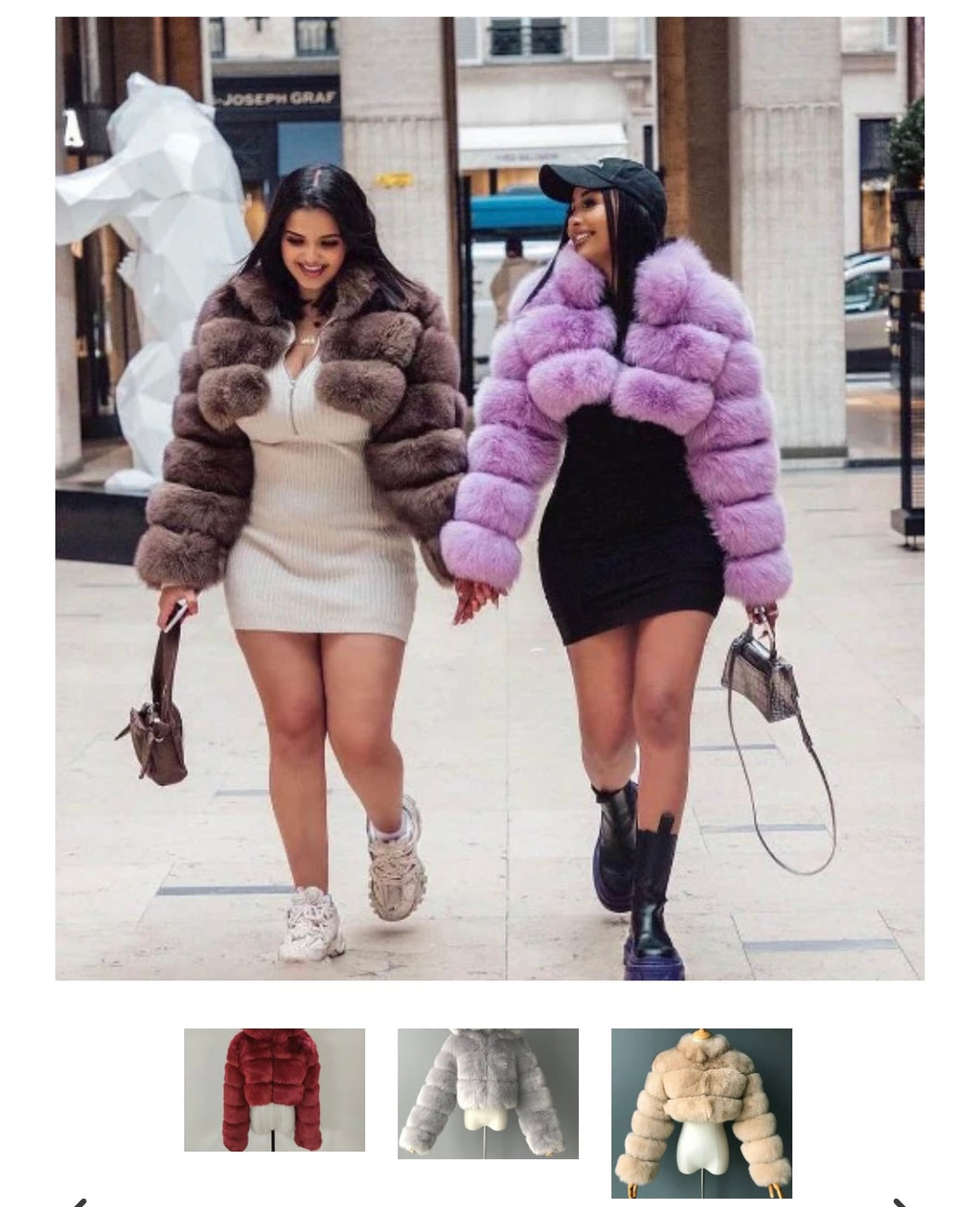 Outfit complete fur