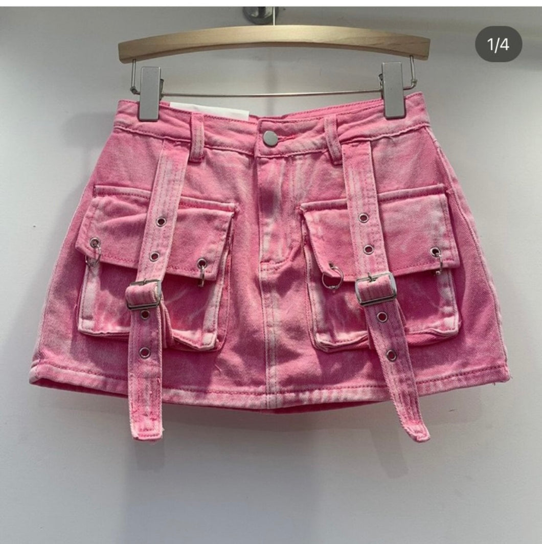 Pink skirt